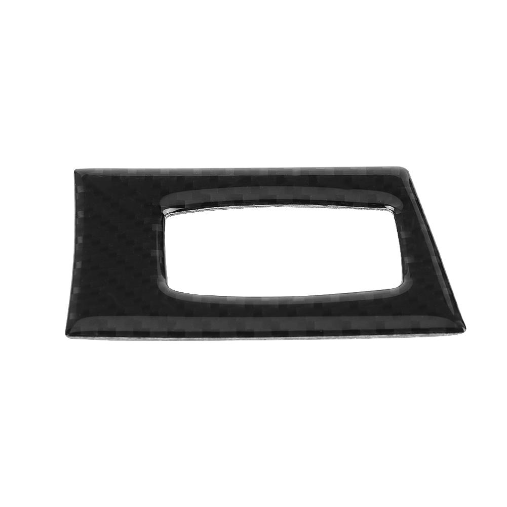 Carbon Fiber LHD Car Interior Key Hole Frame Cover Trim Accessory for BMW E90 E92 3 Series