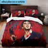3PCS Scarface: Urban Art 3pcs Bedding,Including 3PCS Duvet Cover And 2pcs Pillowcases Perfect for Christmas,Ideal for Bedroom, Dormitory