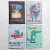 Креативна обкладинка для паспорта зі шкірозамінника, сумка для зберігання з принтом, затискач для паспорта, паспортна сумка з мультяшним динозавром, для жінок