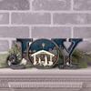 New Christmas Creative Design Letter Ornament Wooden Home Office Desktop Nightlight Decoration Crafts Ornament Birthday Gift