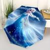 Elsa, Frozen Automatic Opening and Closing Umbrella, Compact Travel Umbrella, Lightweight and Portable, Suitable for Beach Commuting Busines
