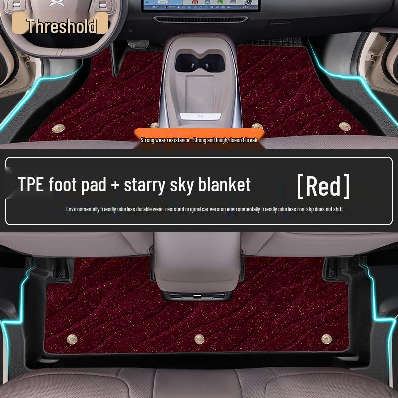 Custom TPE Floor Mats for 2026 Geely Galaxy E5 - Full Coverage and Original Fit Accessories