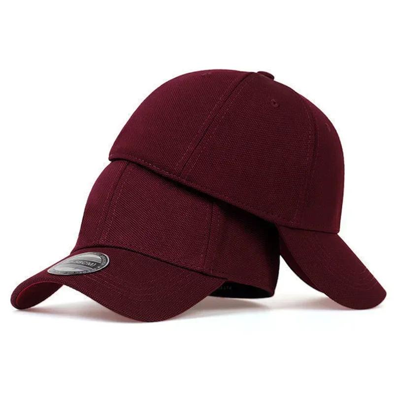 High Quality Baseball Cap Man Fitted Closed Full Cap Mesh Cap Outdoor Breathable Sports Cotton Sun Male TruckerHat Gorras Hombre