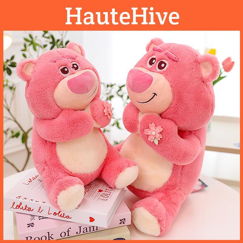 Cherry Cartoon Lotso Blossom Plush Toy Doll Girls Companionship Birthday Gift