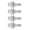 4 Pcs Wheel Bolt Nut Metal 540567 Long Durability Car Wheel Bolts Replacement for 206 207 208 308