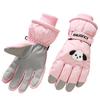Winter Outdoor Women's Ski Gloves Waterproof Thickened Velvet Touch Screen Cycling Windproof Cold Warm Sports Gloves