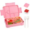 Portable Heated Bento Lunch Box for Kids and Students