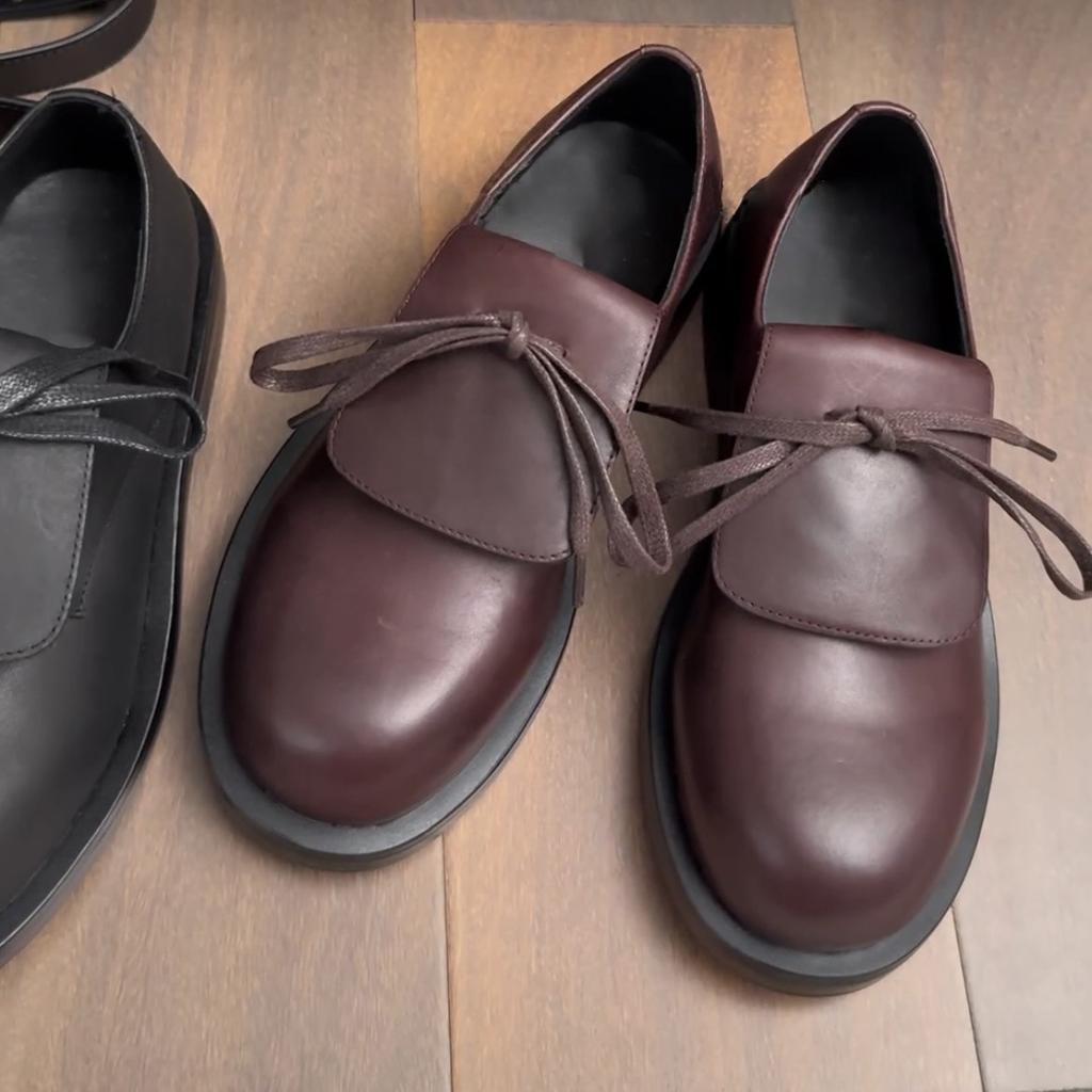 Women Flats Loafers Shoes Leather Designer Retro Shoes 2025 Trend Autumn Classic Shoes Women New Walking Dress Femme Zapatillas