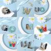 English Alphabet A-Z Epoxy Resin Silicone Mold Letter Number Keychain Earring Pendant DIY Crafts Casting Tool Resin Mould