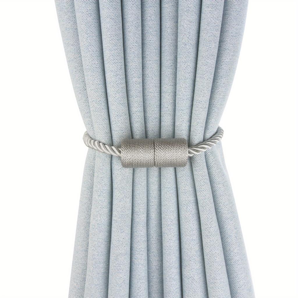 1 buc. Legături Magnetice Puternice pentru Perdele de Exterior, Elegante, Decorative, Moderne, cu Frânghie, pentru Draperii, Prindere Perdea Fereastră