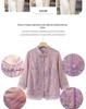Summer 2026 Chinese Style Round Neck Top for Middle-Aged & Elderly Women