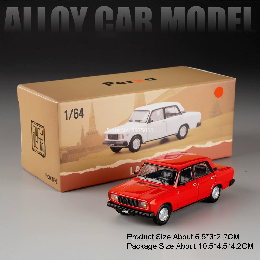 

1:64 LADA 2105 2101 GAZ-12 ZIM ZIS-110 Model Cars Toy Alloy Diecast Wheel Shock Absorption Miniature Vehicle Child Perfect Gifts