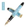 Jinhao X450 Fountain Pen Iraurita Nib Full Metal Golden Clip Luxury Pens Student Gift Stationery Office School Supplies