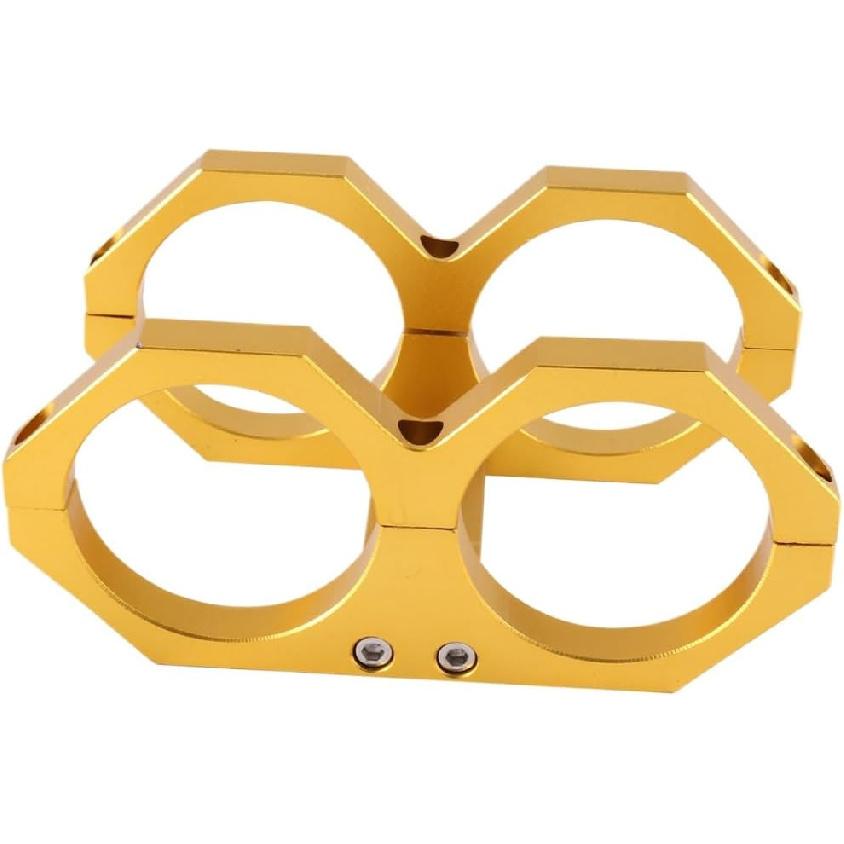 55-70mm Aluminum Dual Fuel Pump Mounting Bracket Clamp Cradle Compatible With 044 Style Fuel Pumps