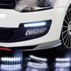 Světlo do auta 8 LED Drl Mlha Jízda s denním světlem Bílá lampa pro denní svícení