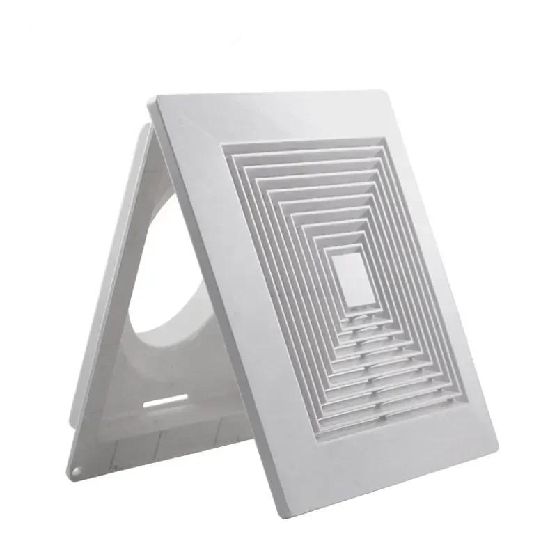 1PCS ABS Square Diffuser Air Conditioner Air Outlet Ceiling Ceiling New Air Outlet Ceiling Duct Exhaust Vent Ventilation Hood