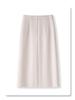 2025 Women's Black Midi High Waist Slimming Bodycon Skirt - New Spring/Summer Design