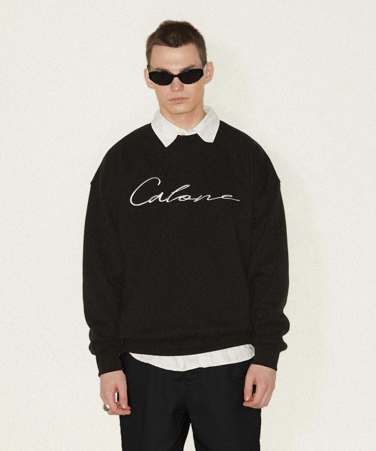 Худи Calon Oversized Черное L