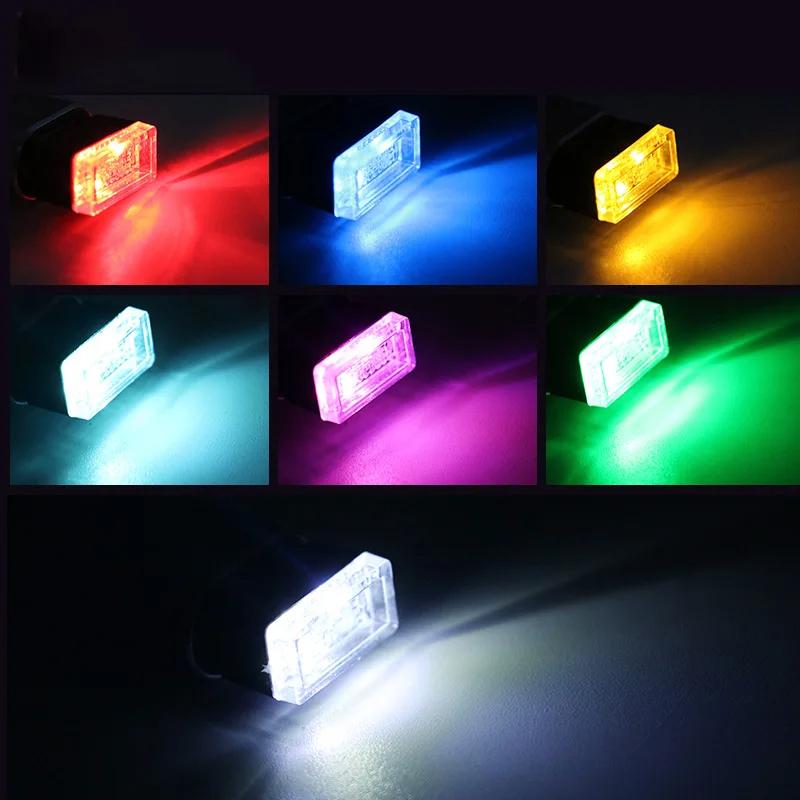 USB Atmosphere Light Projector Ceiling Starry Sky Lamp Romantic Party Roof Stars Car Bedroom LED Decoration Night Lamp White