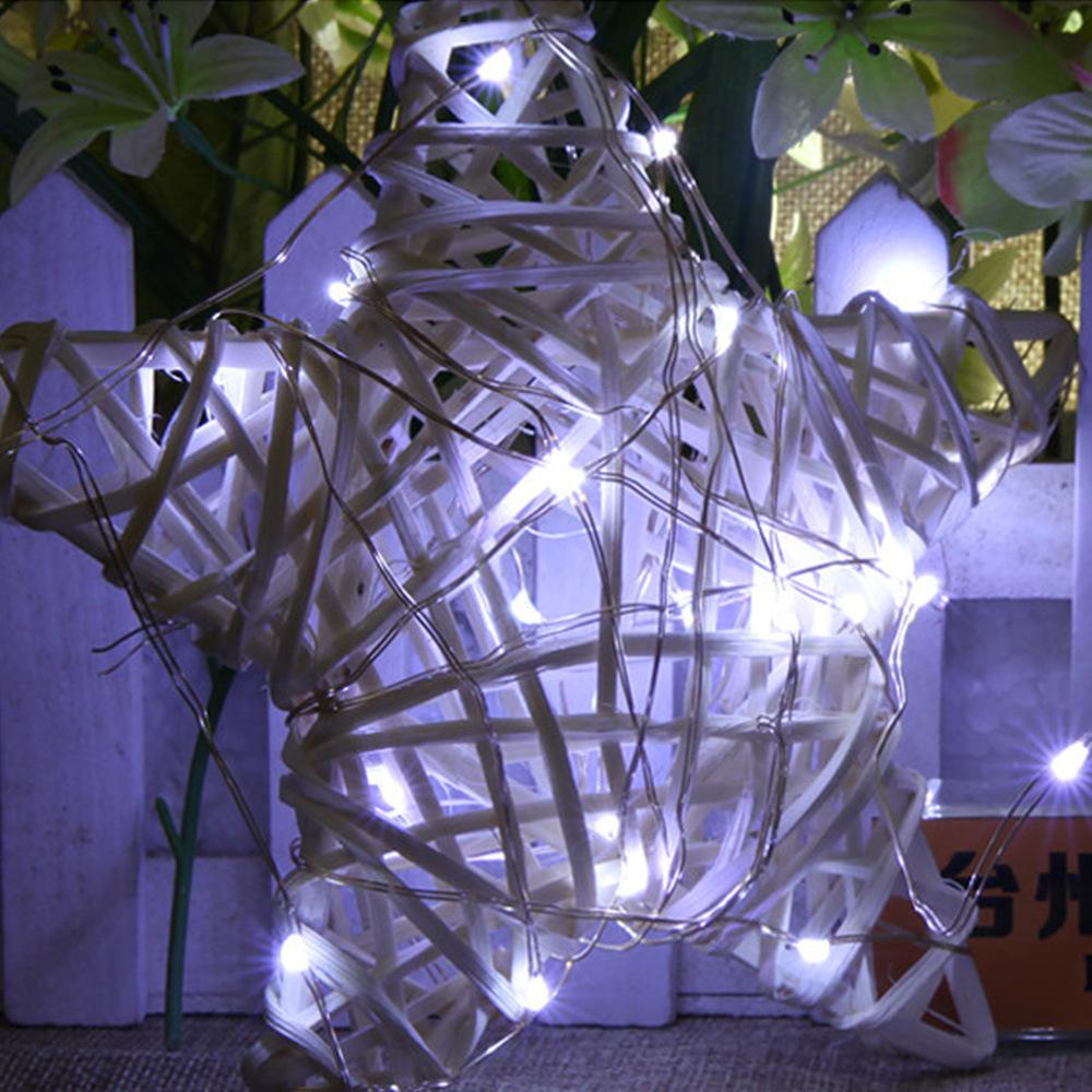 LED Lichterkette Knopfzellen Lichterkette Weihnachten Hochzeit Neujahr Schlafzimmer Wohnzimmer Gartendekoration Girlande