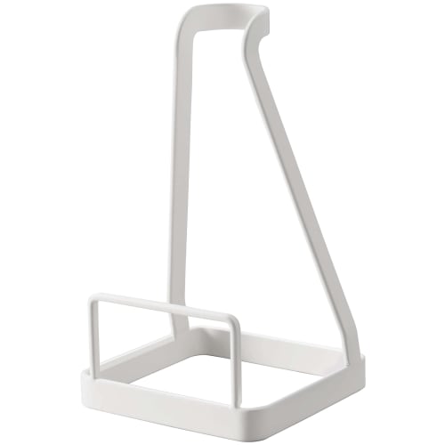 Yamazaki Tower Carpet Cleaner Stand, White, Approx. 10cm W x 10cm D x 18cm H, Stands Upright for Easy Access, Model 5728