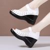 New Style Shoes - Soft Leather Soles, Thick Heels, Pointed Toe, Open Holes, Women's Sandals Devotion