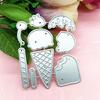 Carbon Steel Cutting Dies Ice Cream Metal Die Cuts Stencils Template Mold