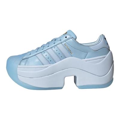 Originals Superstar Bold Comfortable Fit Lifestyle Casual Shoes Women Sneakers Crystal-Blue KI3553