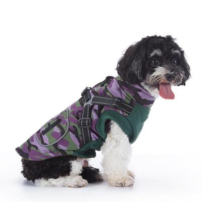 Cappotto invernale impermeabile antivento per cani - Maglione morbido, caldo e delicato in poliestere e cotone per animali domestici