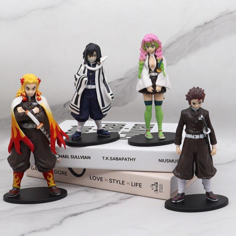 Premium Chokonose Figure Demon Slayer Anime Figure Kamado Tanjirou /Agatsuma Zenitsu Action Figure Kimetsu No Yaiba Figurine Toys