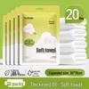 Beiyipin Disposable Travel Bath Towel Set, Individually Wrapped, 20 Count