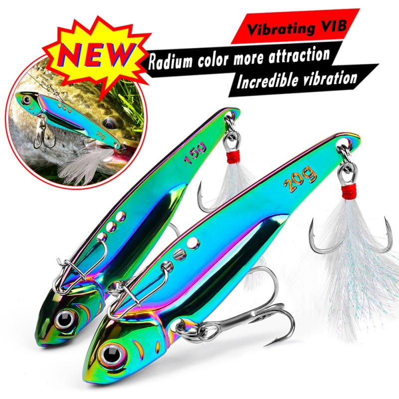 Dragon ToothVIBLure Bait Long Casting Metal Fake Bait Full Swim Layer Bass Pike Special Kill Vibrating Imitation Spinner