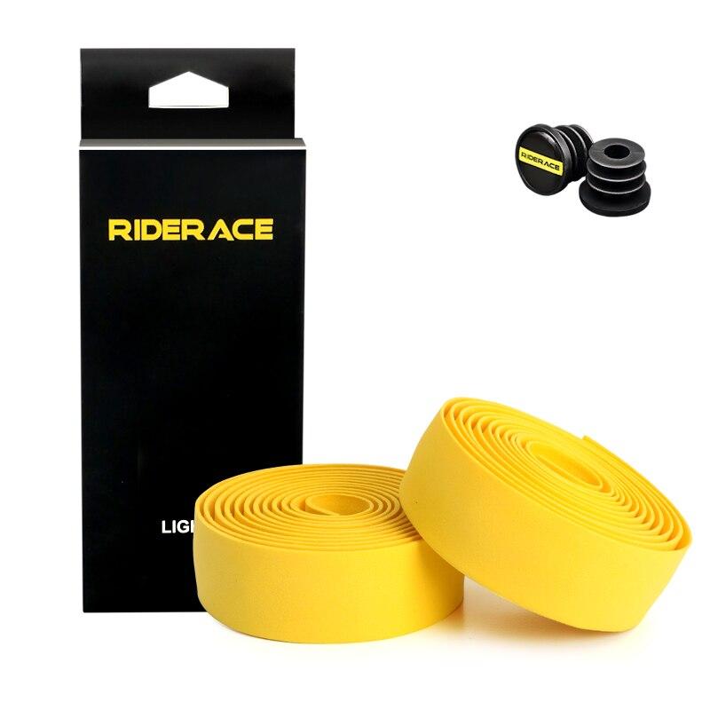 2 stk Sykkelstyretape Kamuflasje Ultralett Sklisikker Svamp Landeveissykkel Styrestropp Med Styreplugger Sykkeltilbehør