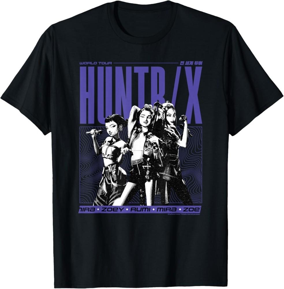 Halloween World Tour Huntrix Poster T-Shirt S