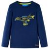 Kids' Long-sleeved T-shirt Navy Blue 92/104/116/128/140