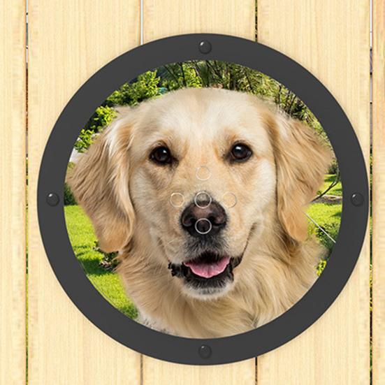 Durable Acrylic Fence Window Upgrade Pet's View Transparent Wide Application Pet Fence Window Dogs Accessories