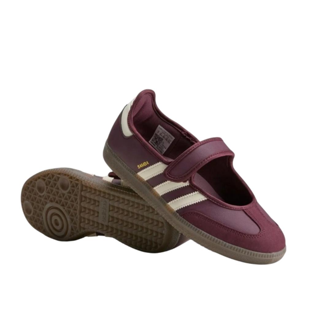 Adidas Samba Jane Maroon Cream White