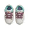 New Jordan Air Jordan 1 Anti-Slip Wear-Resistant Low-Top Toddler Shoes White Gray Infant And Toddler FQ8092-100