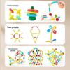 Magnetic Stick Toy: Multisensory Educational Tool for Kids' Concentration and Creativity