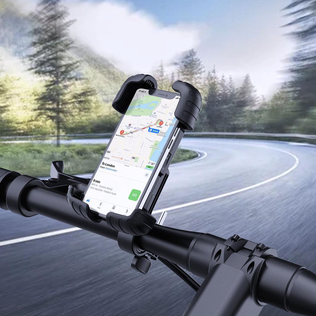 Bicycle Motorcycle Electric Vehicle Mobile Phone Holder Mountain Bike Riding Takeaway Electric Vehicle Navigation Mobile Phone Holder