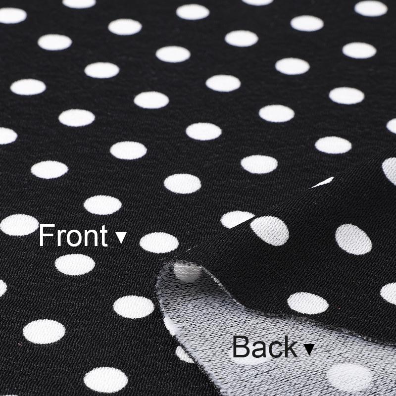 Stretch Knit Fabric Jersey Fabric For Sewing Women's Dresses T-shirts Shirts Home Wear DIY Clothing Cloth 50x160cm/200x160cm