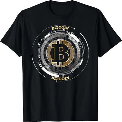 Bitcoin Coin BTC Kryptowährung Händler Blockchain Miner T-Shirt