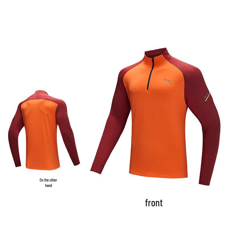 Anta Men s Half-Zip Running Training Sweatshirt M