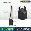 Z4 South Seas Graphite DC Motor Carbon Brush D374N B12.5 Wear-Resistant National Standard