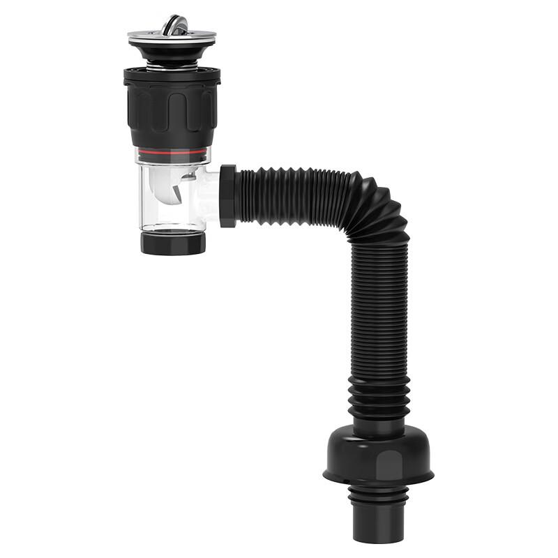 KEGOO Washbasin Drain Pipe & Stopper Kit