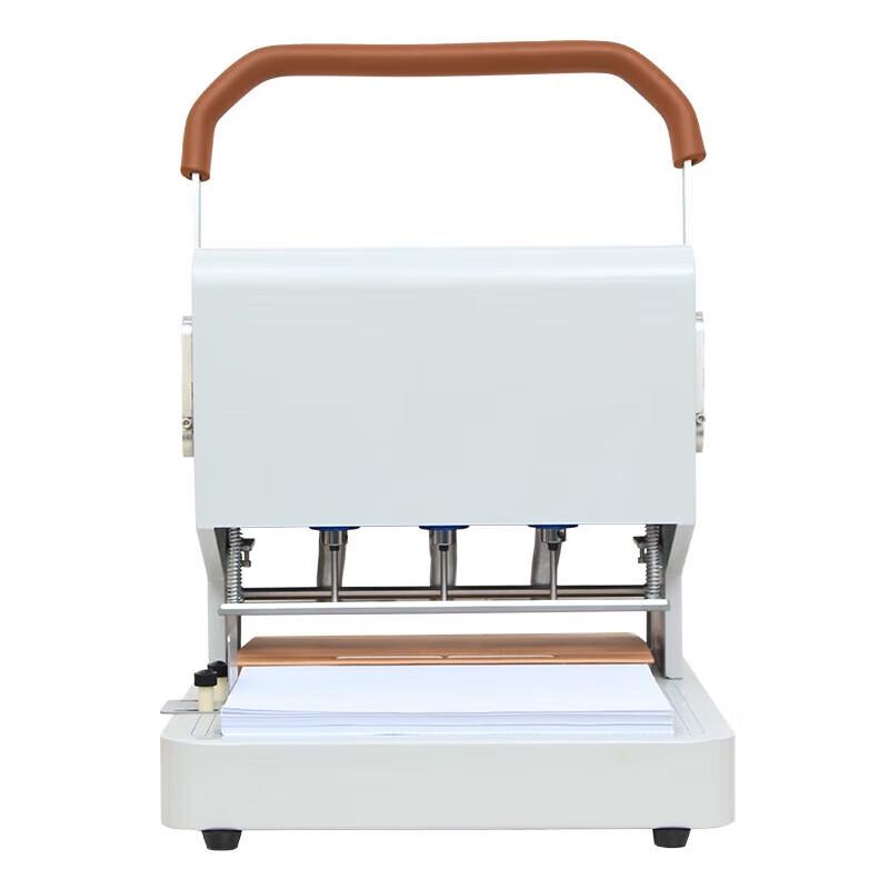 Qiyan Adjustable Electric 3-Hole Punch Machine CN plug (adapter included)