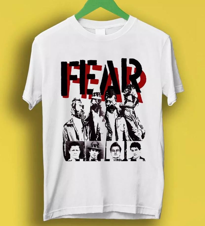 Fear Band Music Punk Hardcore Rock Metal Music Gift T-shirt size S-5XL XXXL
