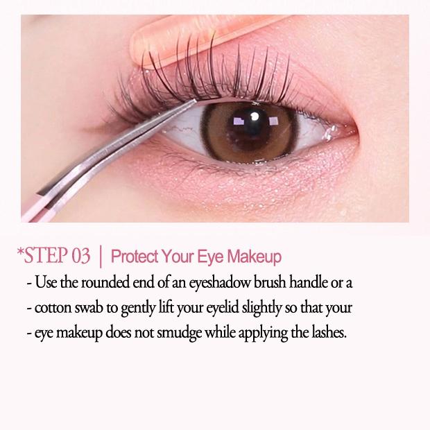 BANILA CO Curly Studio No Glue Eyelash 03 Idol – Self-Adhesive Volume Cluster False Lashes
