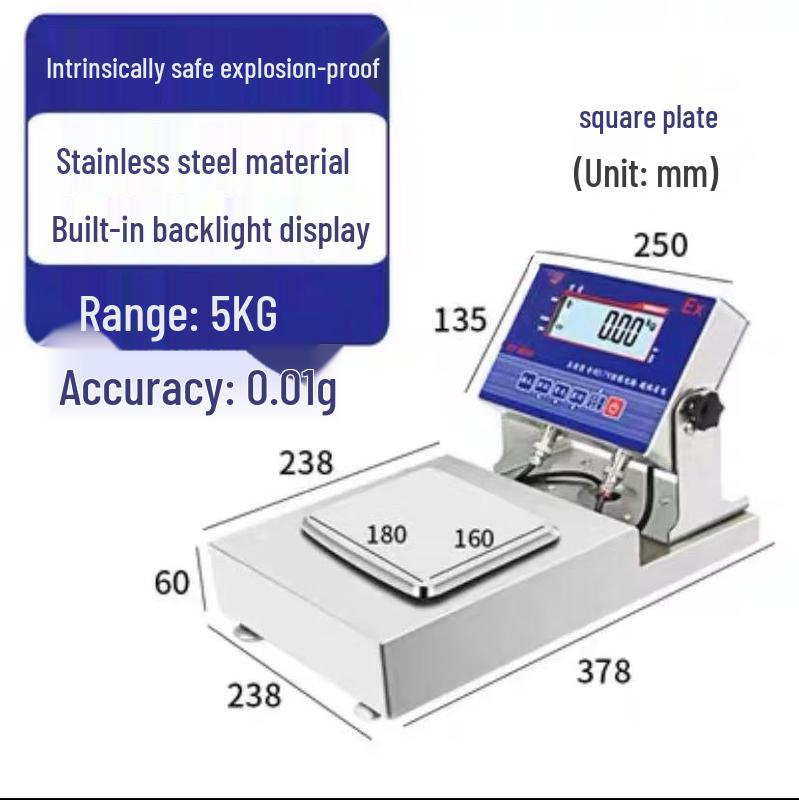 

Lan Tuan 5kg 0.01g Precision Electronic Scale