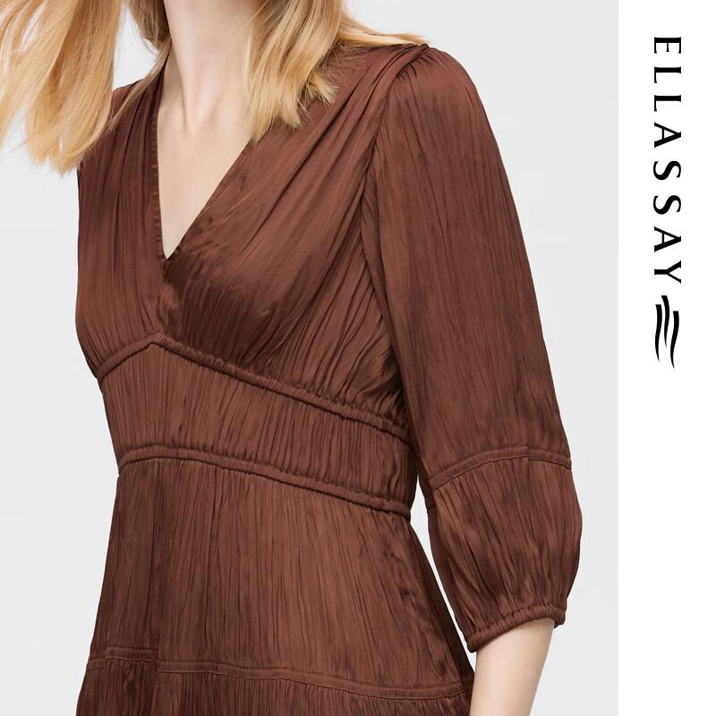 ELLASSAY 2025 Early Spring French Elegant Short Dress
